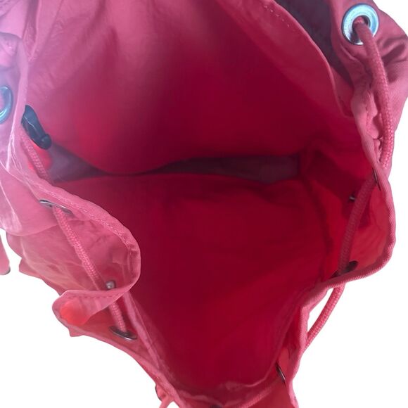 Kipling Keeper Travel Backpack Orange Papaya Ladies Multi Pockets 15 Inch School - Picture 9 of 11